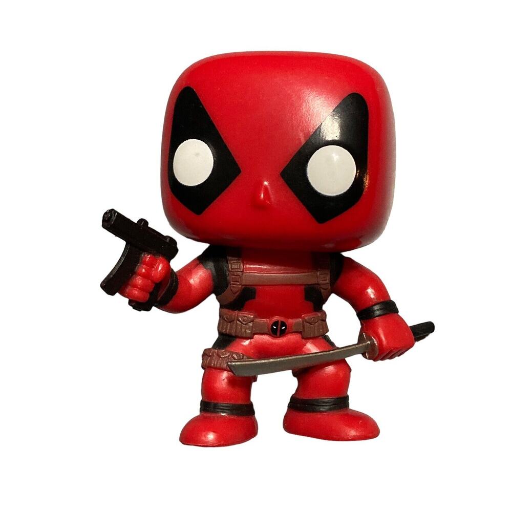 2012 Funko POP! Marvel: Deadpool Vinyl Bobble-Head #20 No Box Loose Figure